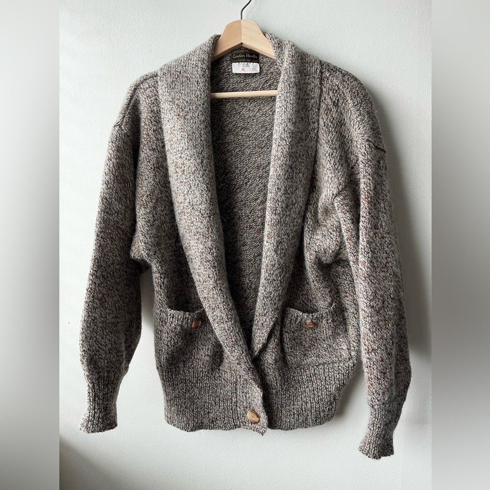 Vintage Gordon Hunter Wool Sweater / Cardigan